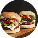 photo : hamburgers maison