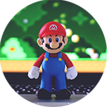 Photo d'une figurine du personnage Mario
