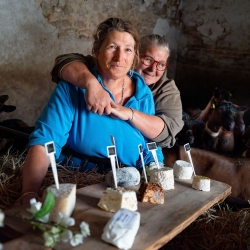 Les fromages  d'Armelle et Claire - photo Magali Delporte