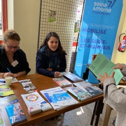 Le stand du Département