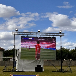 L'écran géant