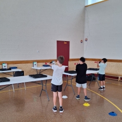 Laser run