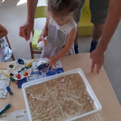 Atelier créatif autour des coquillages