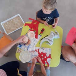 Atelier créatif autour des coquillages