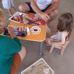 Atelier créatif autour des coquillages
