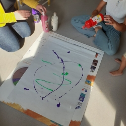 Eveille tes sens - Peinture propre