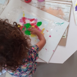 Eveille tes sens - Peinture propre