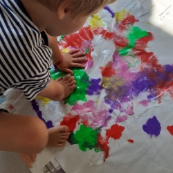 Eveille tes sens - Peinture propre