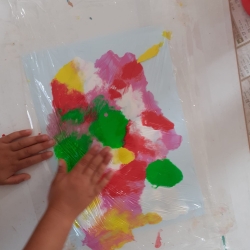 Eveille tes sens - Peinture propre