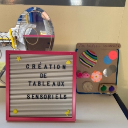 Création de tableaux sensoriels
