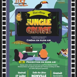 Cinéma en plein air  à Nonville