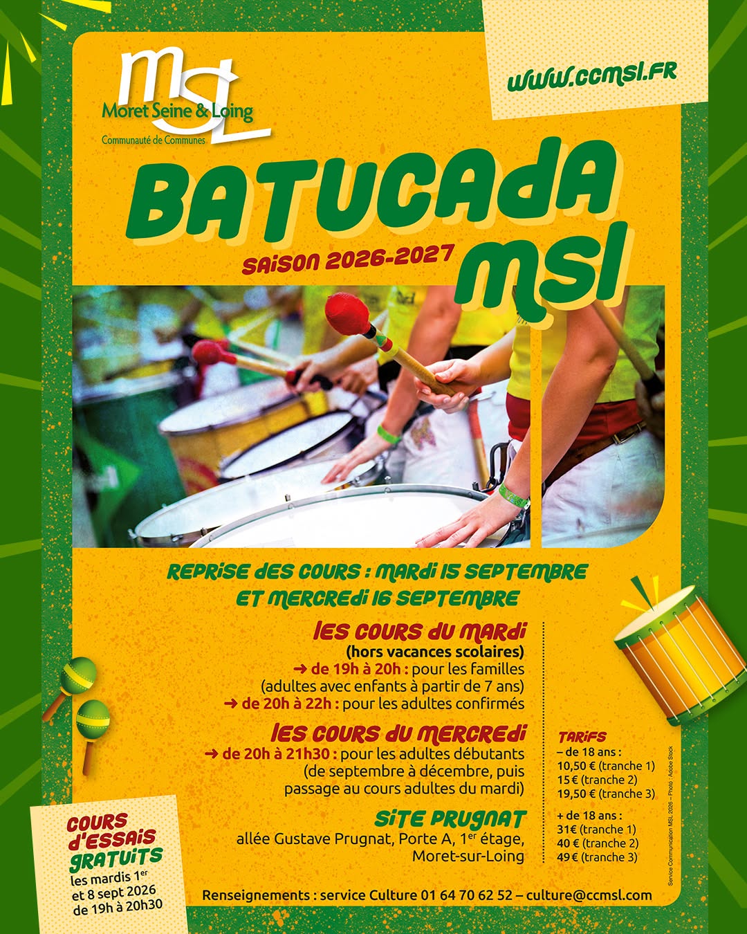 Batucada saison 2026-2027