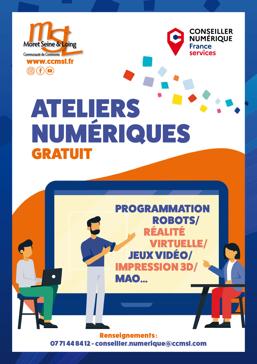 Les ateliers numériques