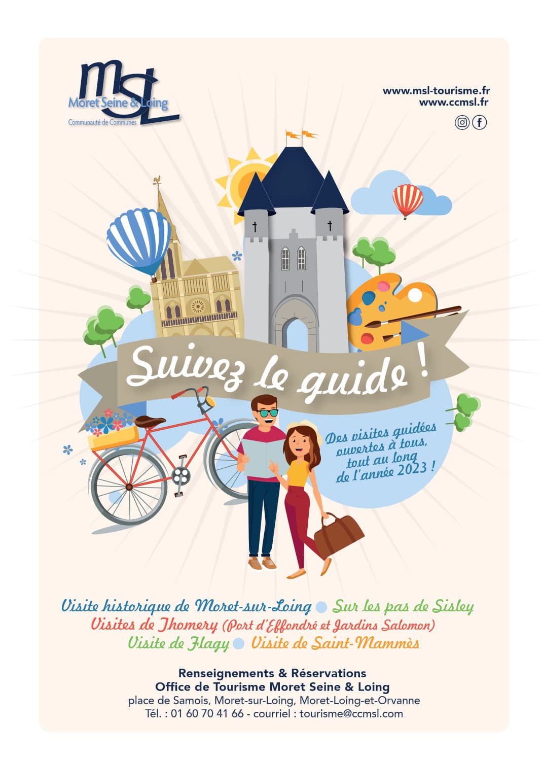 Suivez le guide