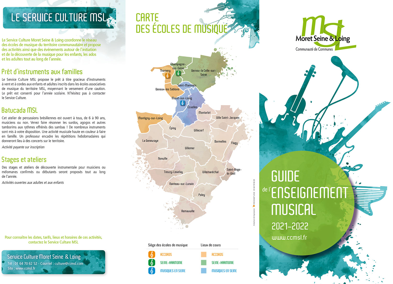 Le guide de l'enseignement musical
