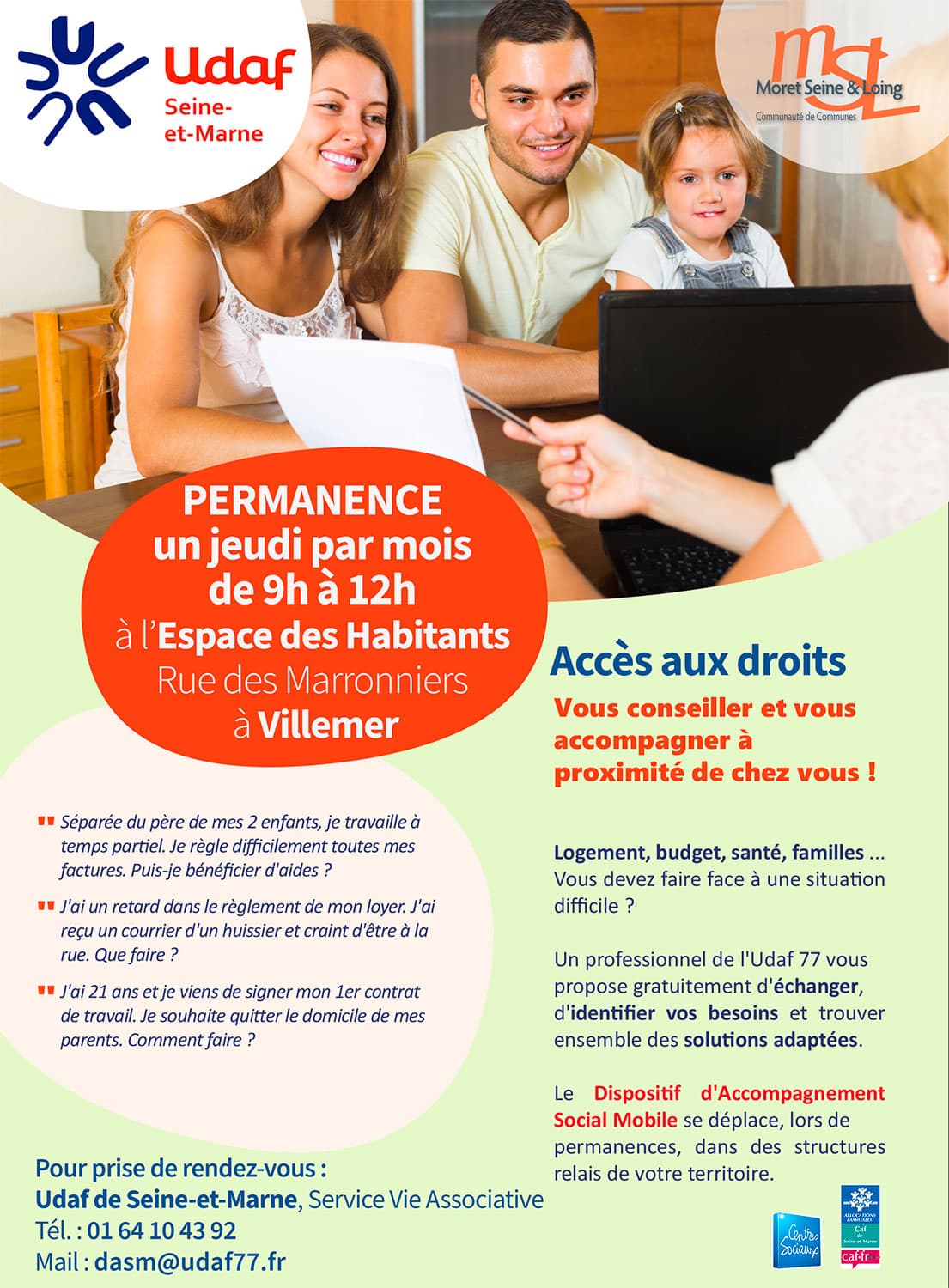 Permanences de l'udaf