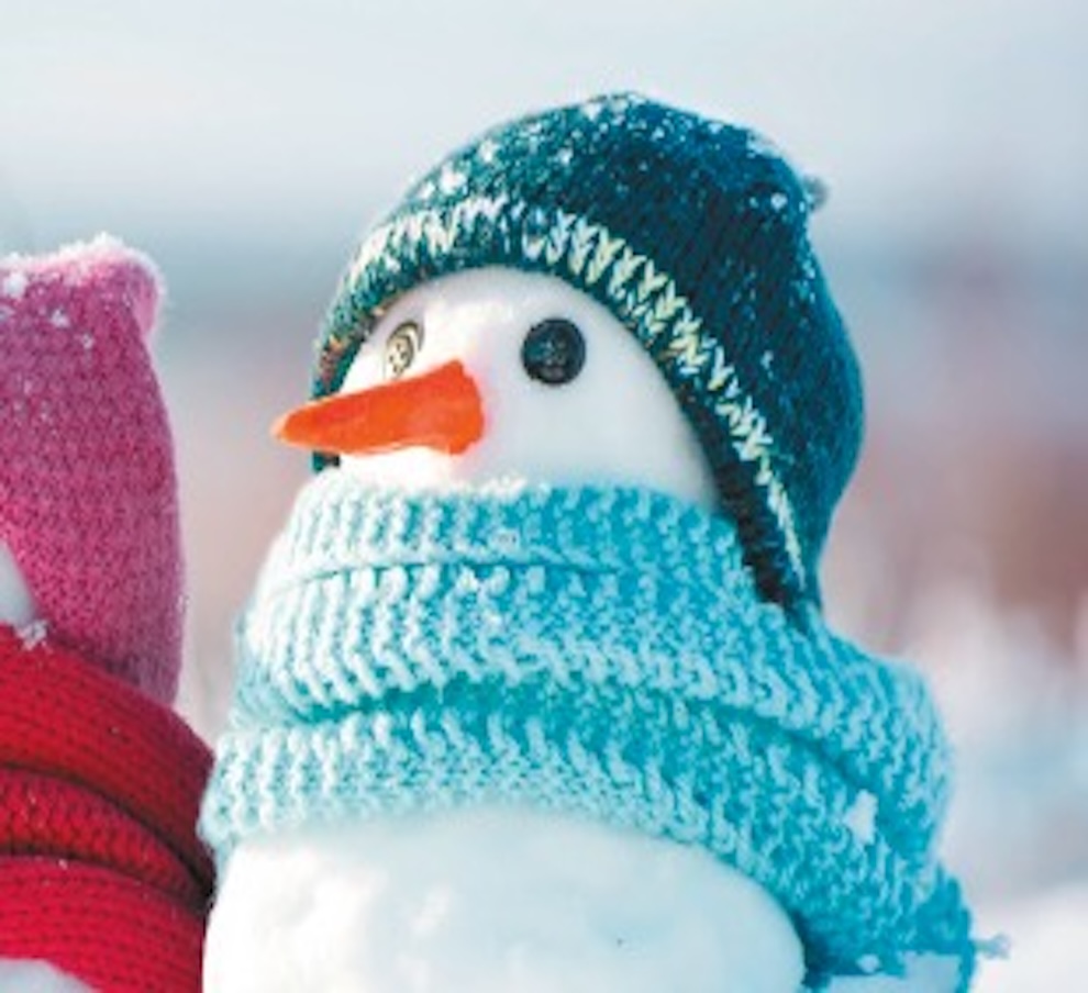 Je célèbre l'hiver lors d'une grande fête en famille !