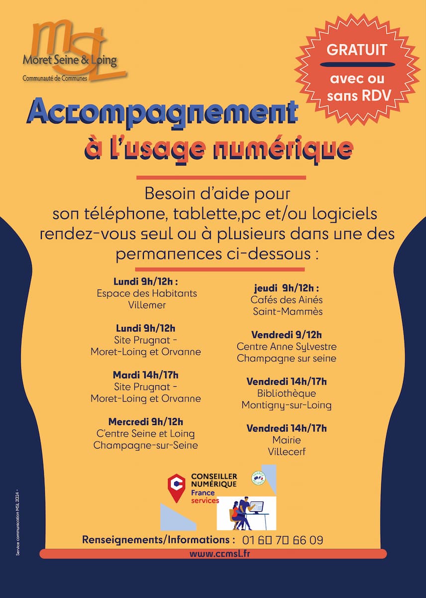 Accompagnement à l'usage numérique