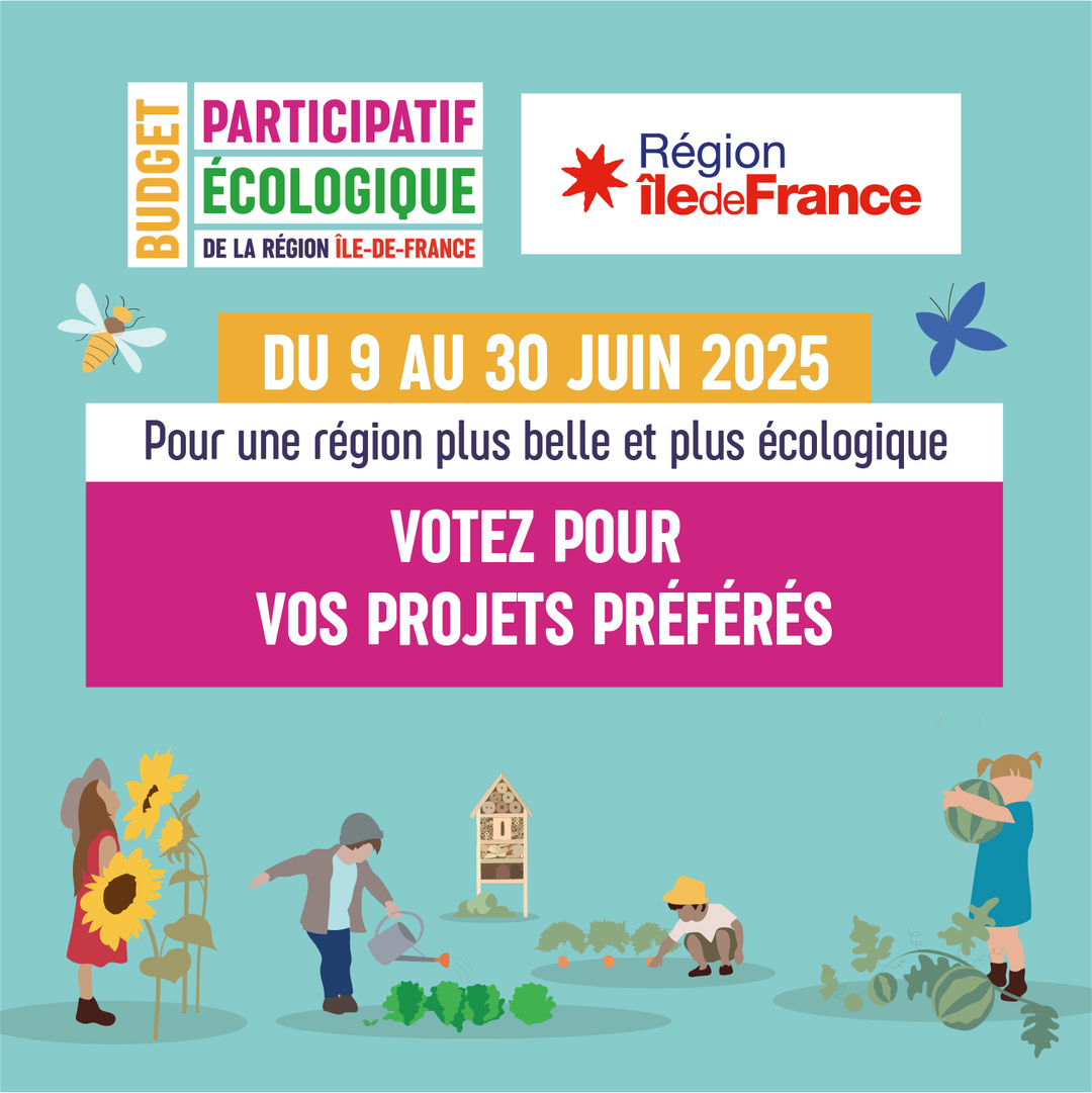 Budget participatif  écologique - Edition 7 - Région Île-de-France