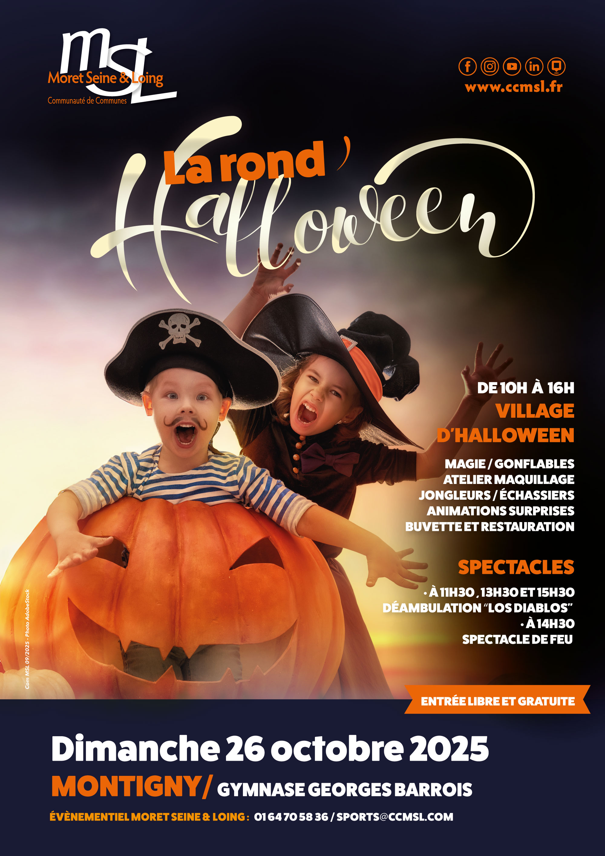 La rond' Halloween : une journée monstrueusement amusante vous attend à Montigny !