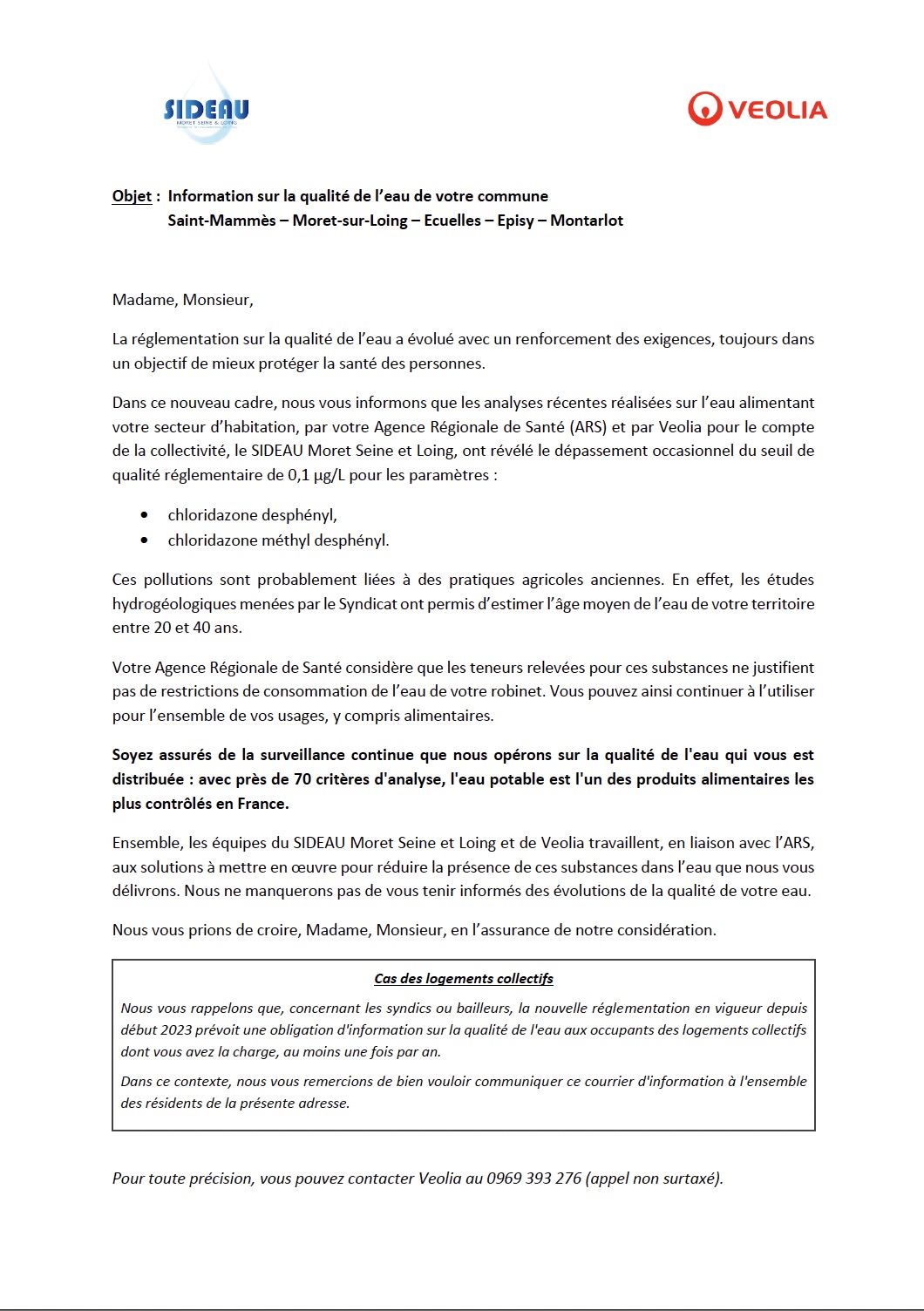 courrier abonné métabolites 2025